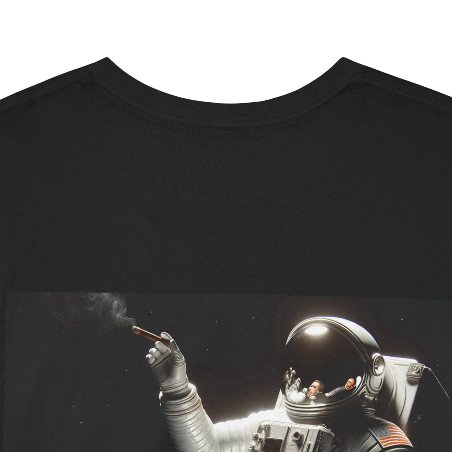 GA$ PACK EXTRACT$ - STILL FLOATING - Unisex Heavy Cotton Tee - Cool & Casual Space Vibe